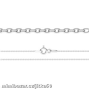 Stříbrný řetízek ANKER, tl.1mm 50cm