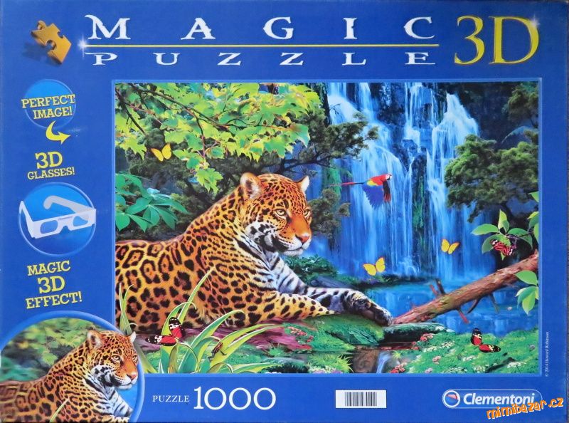 Magic Puzzle 3D - leopard