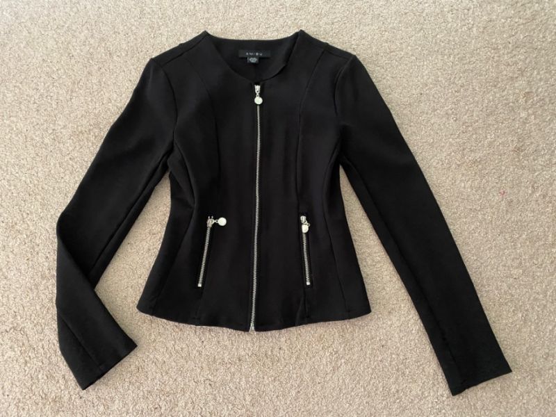sako černé krátké Amisu