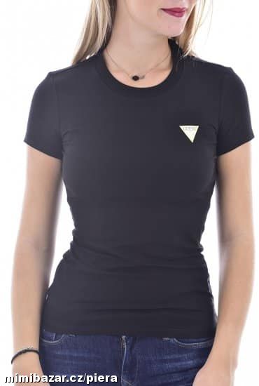Černé tričko Guess