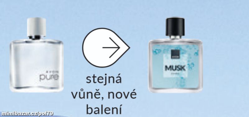 Návrat vůně PURE nyní MUSK EXHAlE