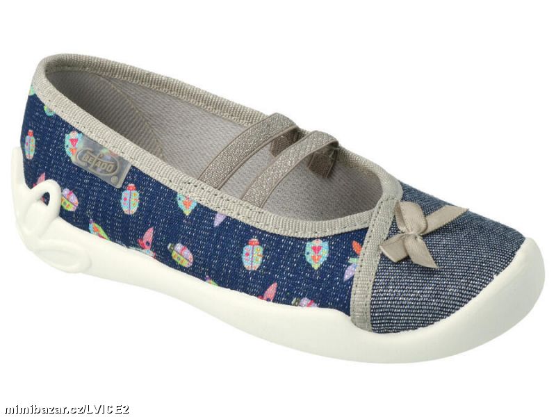 Bačkory, balerinky, cvičky BEFADO 116Y294 Broučci