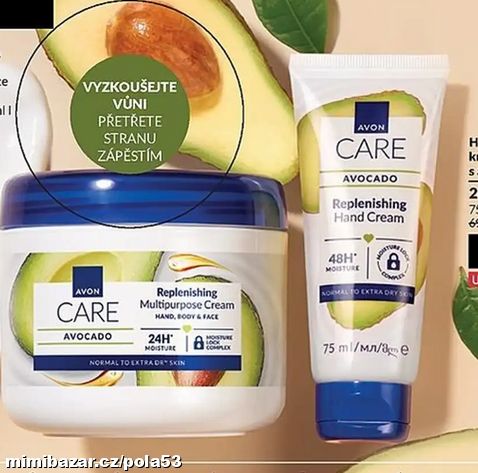 Tělová sada s avokádovým olejem 2 ks