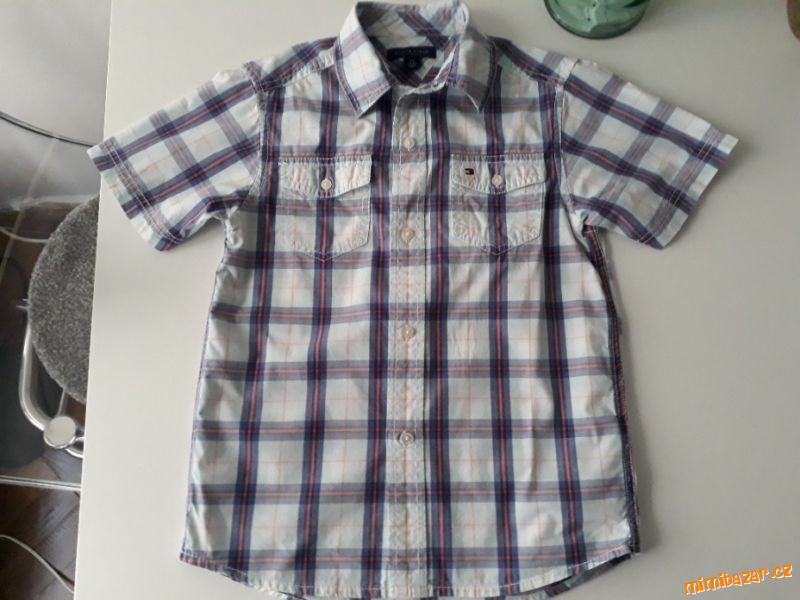 dětská košile TOMMY HILFIGER vel. 122