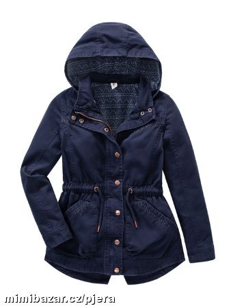 Modrá parka AKČNÍ CENA