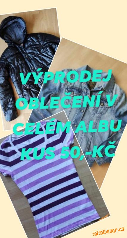 VÝPRODEJ OBLEČENÍ