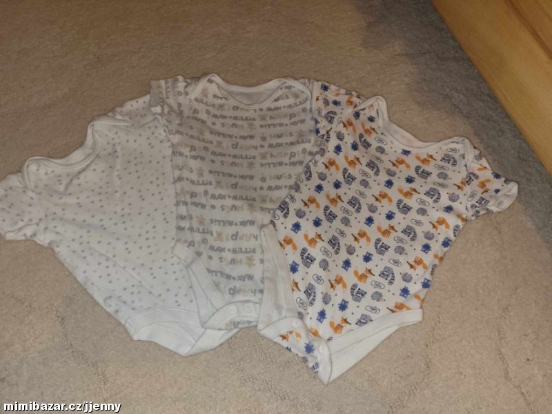 3 PACK BODY JAKO NOVÉ, NOŠENÉ MALIČKO zn, George