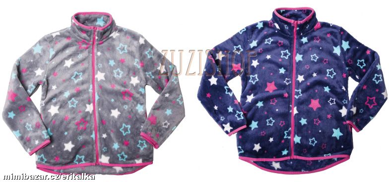 Dívčí teplejší (peříčková) mikina Wolf - 2023