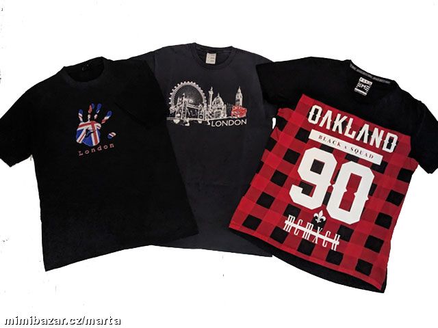 3 x tričko