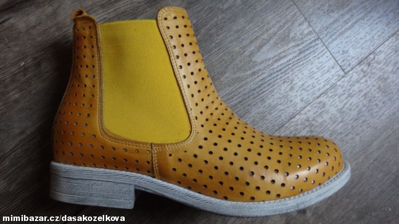 Luxusní nové kožené boty Andrea Conti v.37 - 41