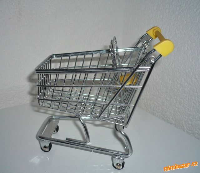 KOVOVÝ NÁKUPNÍ KOŠÍK