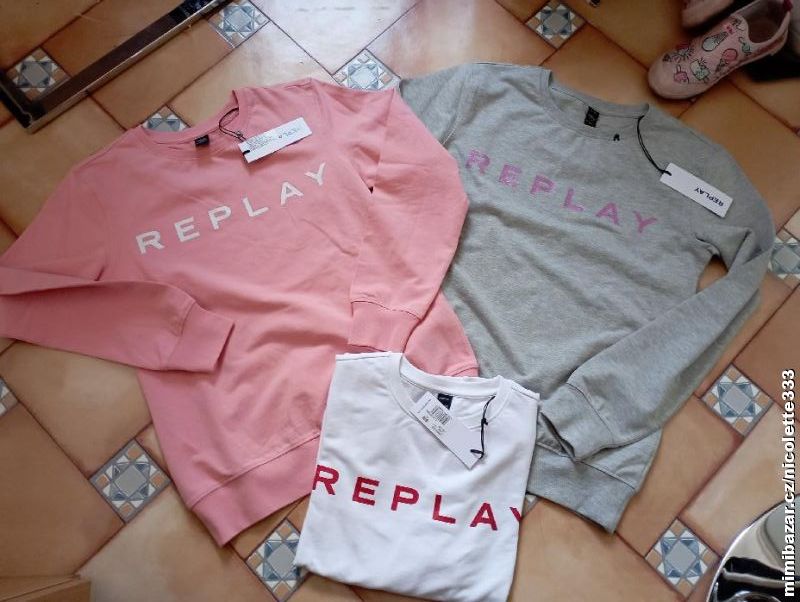Mikina Replay - 10Y, 12Y, 14Y