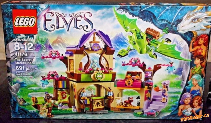 Hračky, LEGO Elves 41176 Tajné tržiště