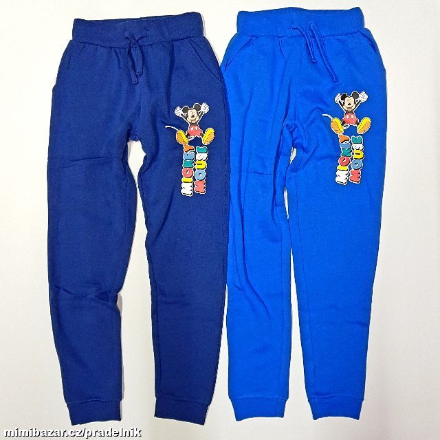 Teplé tepláky MICKEY MOUSE vel.98 až 128