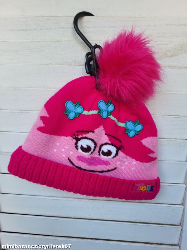 Obrázek k inzerátu: ZIMNÍ ČEPICE TROLLS 3 ROKY 52CM 48262
