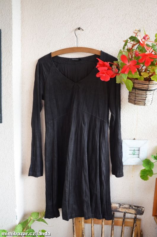 ✿✿✿Malé černé šaty zn. LAUREN VIDAL, vel.S✿✿✿