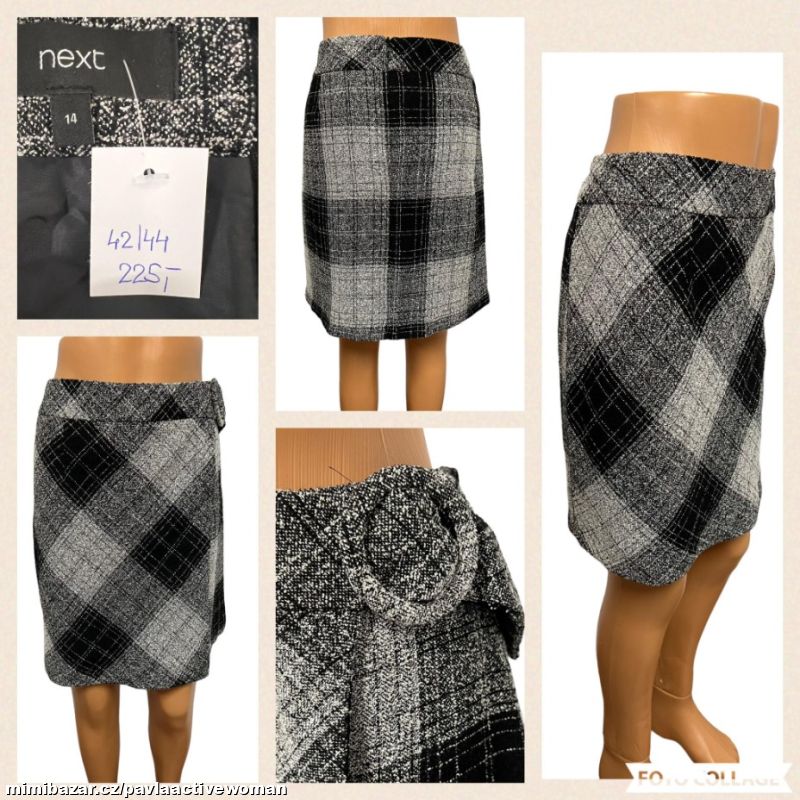 Č.959 TEPLEJŠÍ TRENDY SUKNĚ NOVÁ v.42
