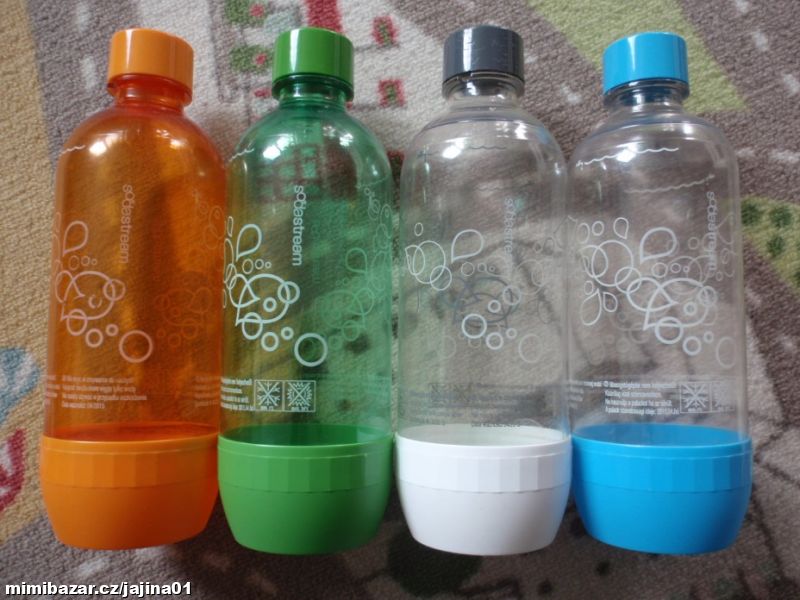 Sodastream láhev Club náhradní oranžová 1 litr.