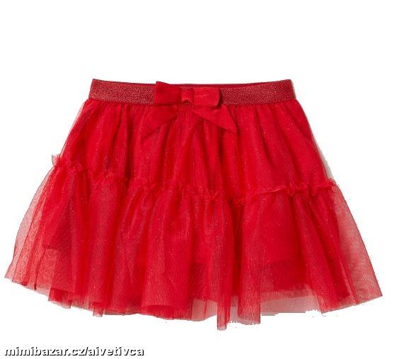 DÍVČÍ TYLOVÁ SUKNĚ...VEL.122/128