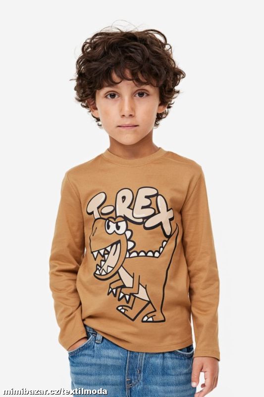 Tričko tyranosaurus rex triko zn. H&M vel 8 - 10 L