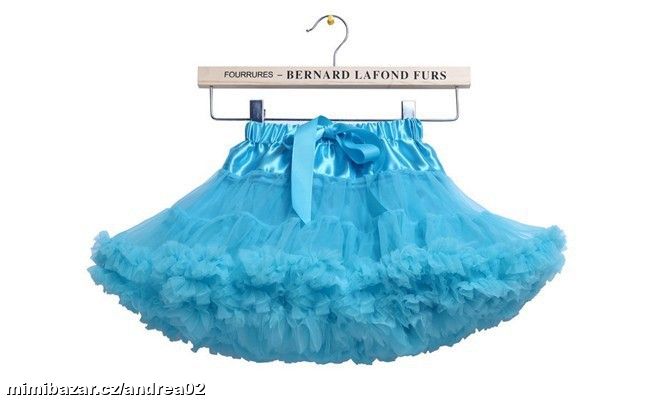 sukně dětská dívčí sukýnka tutu petti nadýchaná