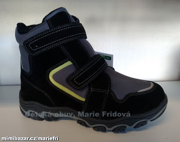 Zimní obuv s membránou Protetika ERLAND black