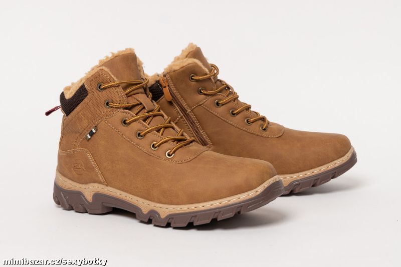 Pánské zimní hnědé farmářky vel. 42