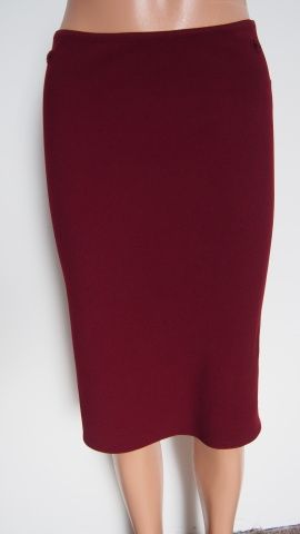 Xanaka vínová sukně s pružným pasem V.34