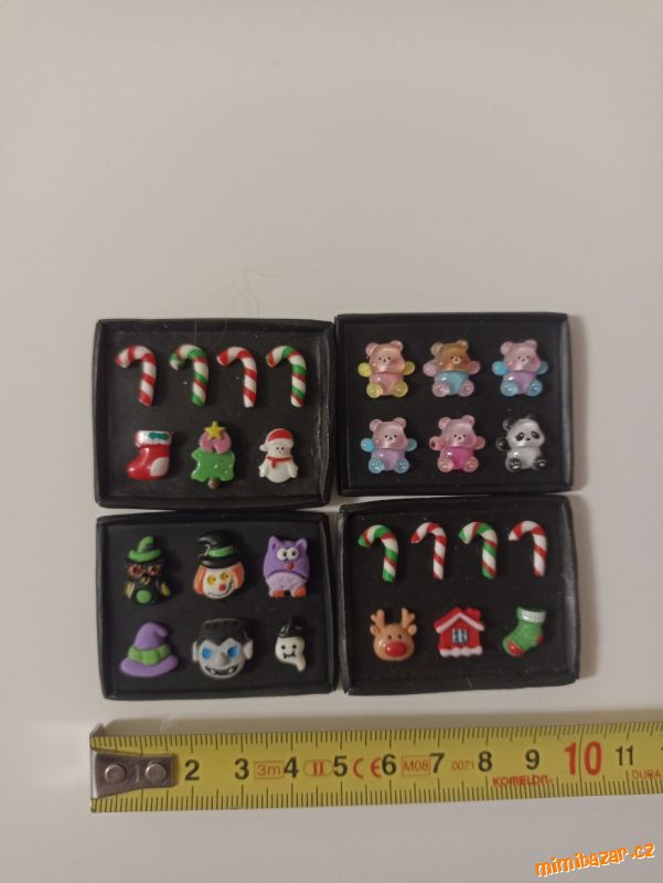 Vánoční dekorace pro panenky barbie miniatura FIMO