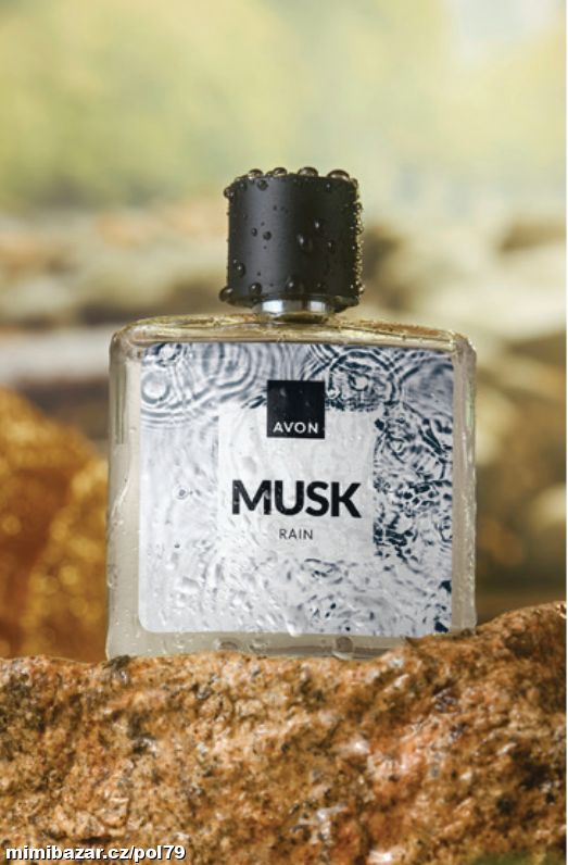 NOVINKA svěží pánská vůně MUSK RAIN