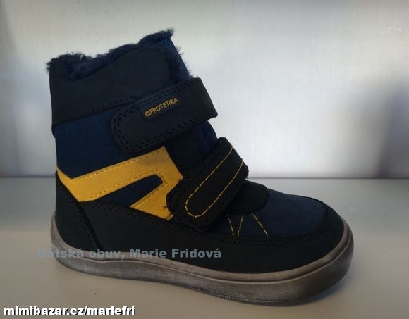 Zimní barefoot s membránou Protetika RODRIGO navy