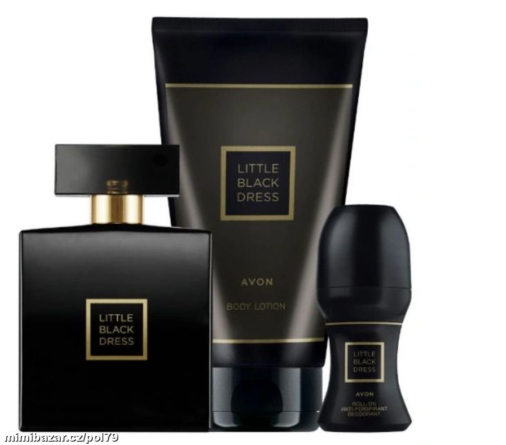 Oblená sada s parfémem Litlle Black Dress 3 kusy