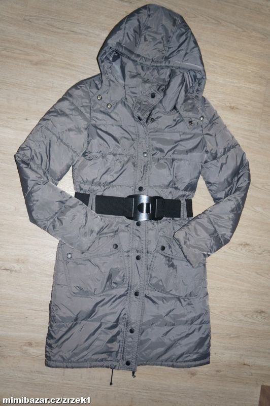 VERO MODA nádherný kabát s páskem vel.M