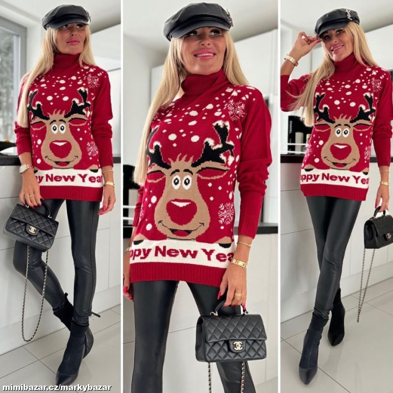 Červený rolák se sobem