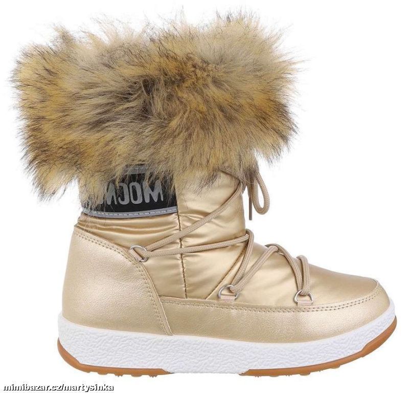 Zimní sportovně elegantní boty / kozačky ZIMA