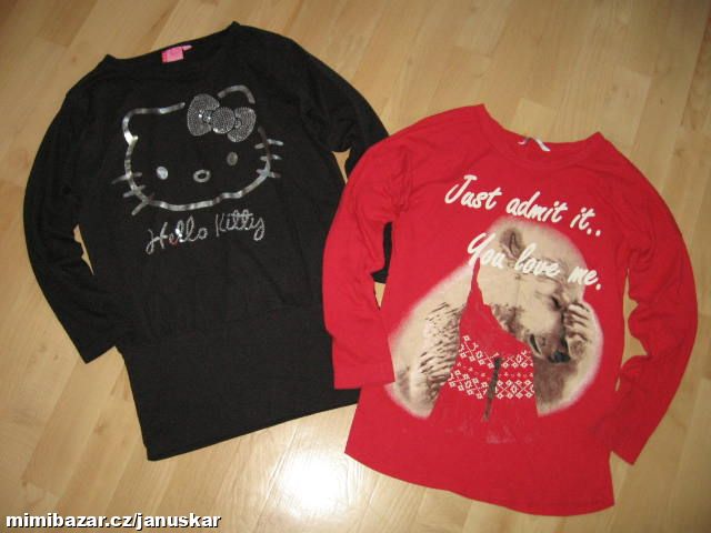 Bavlněné triko/tričko + tunika TAKKO / Hello Kitty