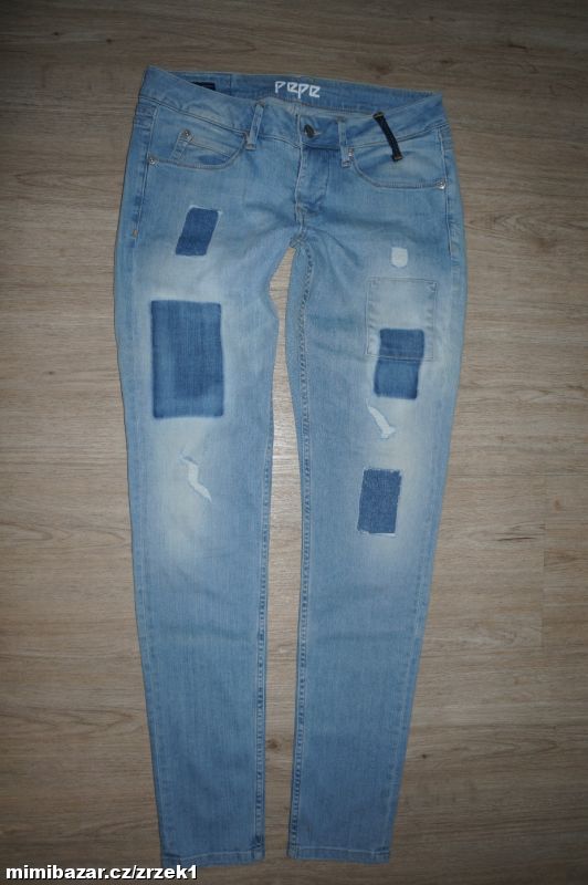Pepe Jeans nádherné pružné džíny W29L32 vel.M