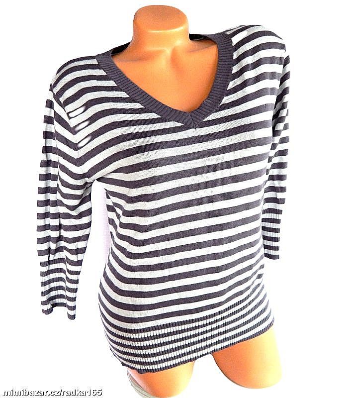 Šedý svetřík vel.XL/42