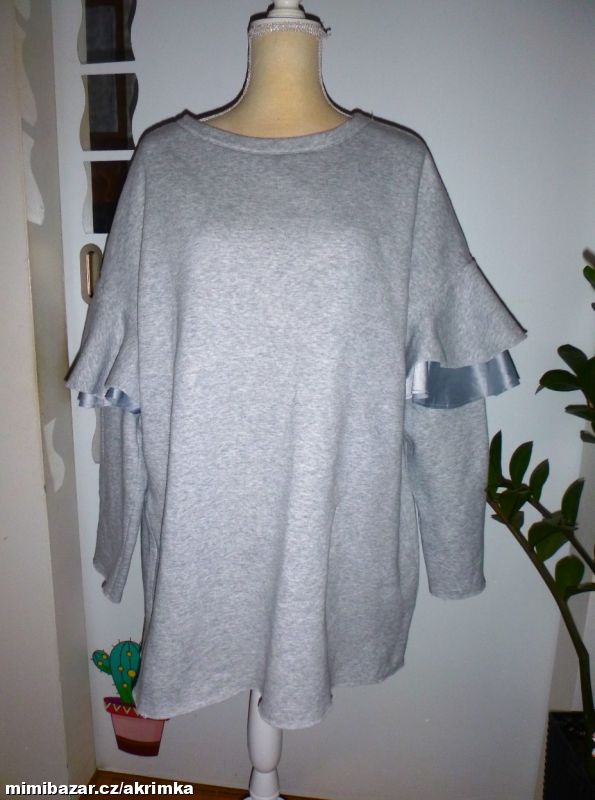 Hodně teplá origo MAXI mikina - vel-XL-XXL