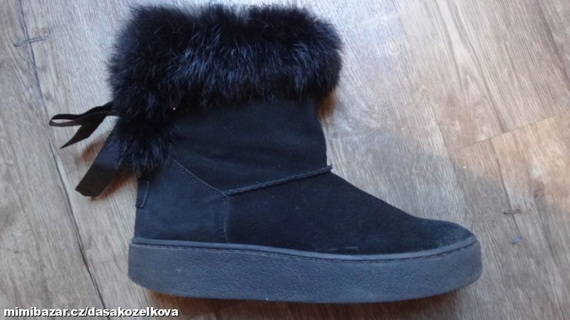 Kožené kotníkové boty LEMAR v.38