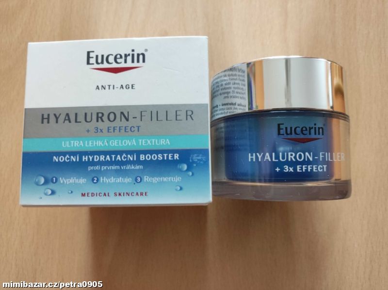 Eucerin Hyaluron-Filler + 3x Effect Noční booster