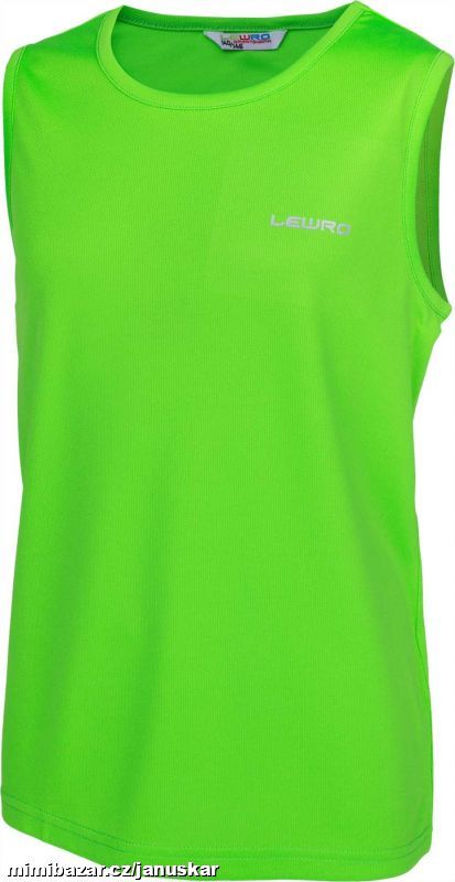 Sportovní chlapecké neon triko/tričko/ tílko LEWRO
