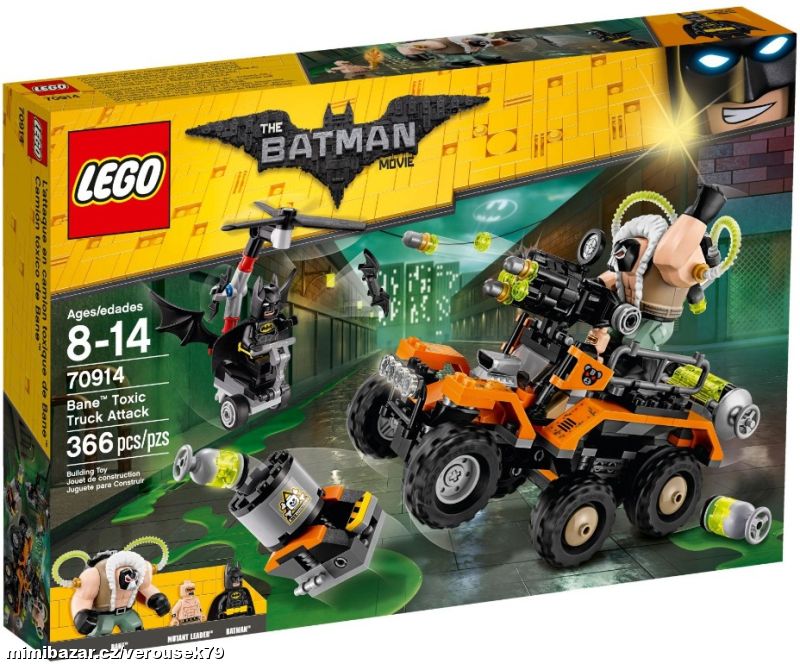 Obrázek k inzerátu: Lego 70914 Bane a útok s náklaďákem plným jedu