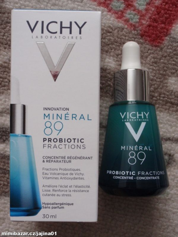 Vichy Minéral 89 Probiotic regenerační sérum 30ml.