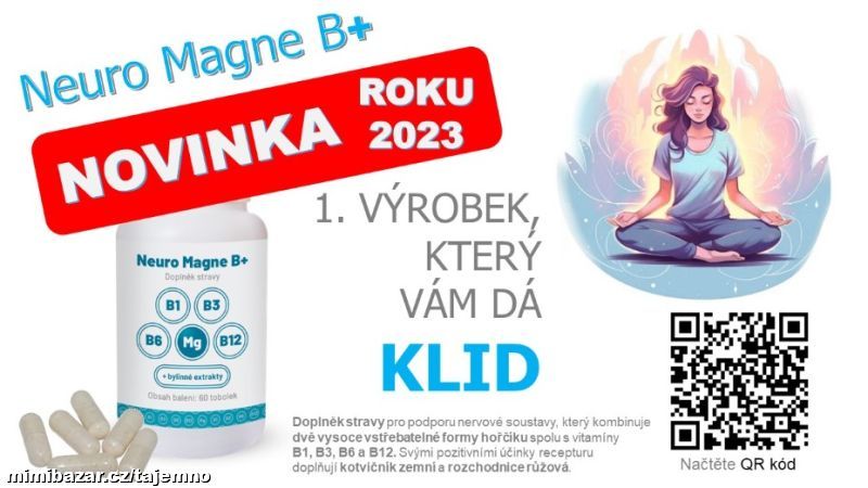NOVINKA! Stop únavě - Neuro Magne B + 