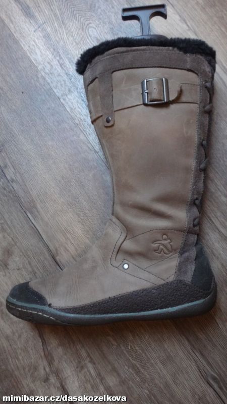 Kožené kozačky CUSHE Manuka v.40