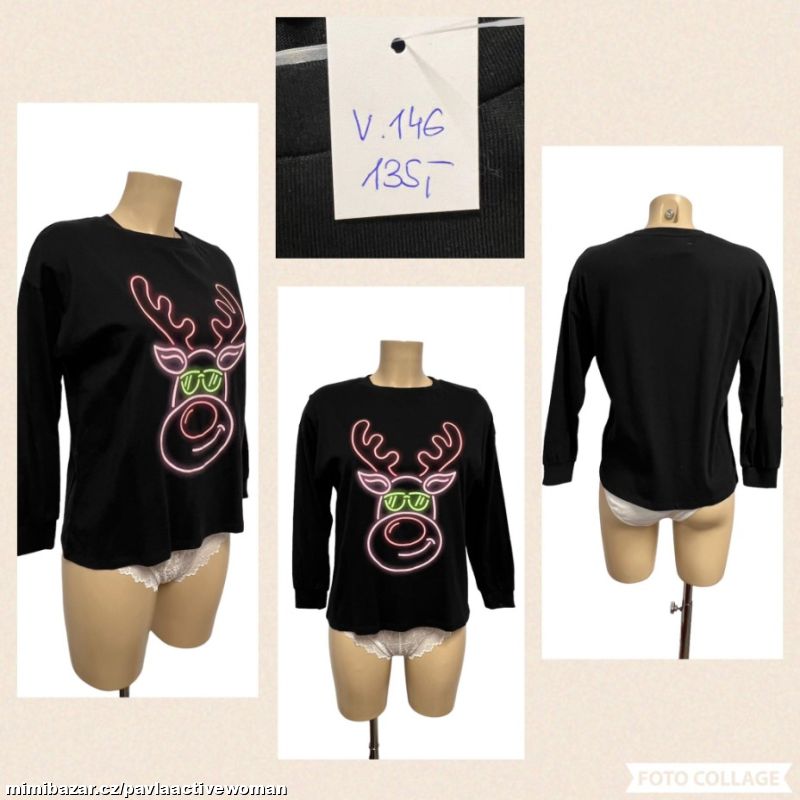 Č.3005 PŘÍJEMNÉ PRUŽNÉ DĚTSKÉÍ TRIKO NOVÉ v.146