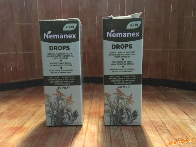 Prodám - Nemanex Drops kapky pro podporu organismu 2 balení, Plzeň