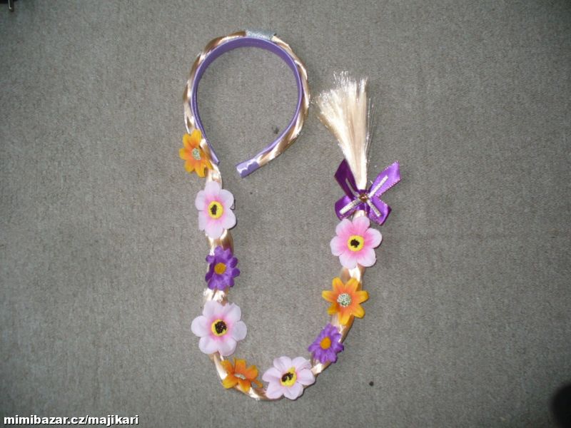 Čelenka s copem Frozen