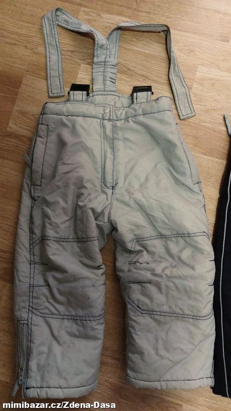 béžové oteplovačky vel. 104